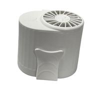 Anulely Ventilador de clip para cinturón, alimentado por pilas, ventilador de clip ajustable de 4 velocidades, ventilador de cintura personal recargable, fuerte flujo de aire para acampar y trabajar