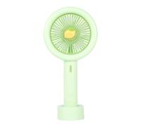 Anulely ventilador portátil, pequeño ventilador de escritorio | Ventiladores personales recargables USB Fruit | ventilador de batería de viento fuerte, ventilador portátil/de escritorio para