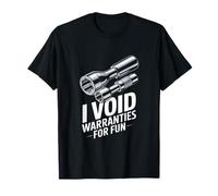 Anulo Las garantías para la diversión del Humor de reparación mecánica Camiseta