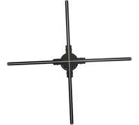 Anuncia la segunda generación de ventilador de exhibición de publicidad holográfica, proyector de publicidad de video holográfico 3D a simple vista