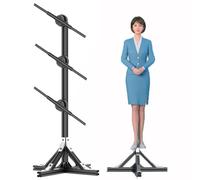 Anuncia ventilador de holograma 3D, proyector de holograma LED 1x4, máquina publicitaria, proyector de video de animación, 50 cm, 2 aspas de ventilador