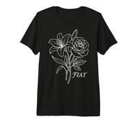 Anunciación de María de los Refranes católicos Florales botánicos de Fiat Camiseta Premium
