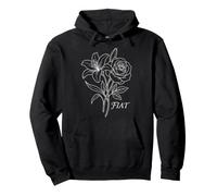 Anunciación de María de los Refranes católicos Florales botánicos de Fiat Sudadera con Capucha