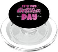 Anuncio de adopción de niños de It's My Gotcha Day Graphic Girls PopSockets PopGrip para MagSafe