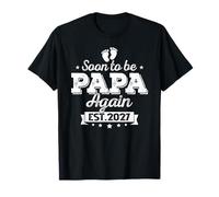 Anuncio de bebé para Hombre Que Pronto será papá Otra Vez 2027 Camiseta
