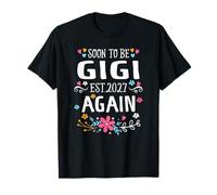 Anuncio de bebé para Mujer Que Pronto será Gigi Again Camiseta