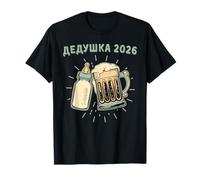 Anuncio De Bebé Ruso Futuro Abuelo 2026 Camiseta