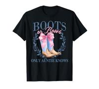 Anuncio de botas o lazos que solo la tía conoce a la tía del bebé Camiseta