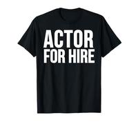 Anuncio de Carrera de Actor a Contrato Texto en Negrita Camiseta