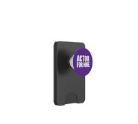 Anuncio de Carrera de Actor a Contrato Texto en Negrita PopSockets PopWallet para MagSafe