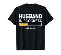 Anuncio de Compromiso comprometido del Esposo en Curso Casado Camiseta