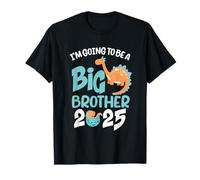 Anuncio de Dinosaurio I'm Going To Be A Big Brother 2025 Camiseta