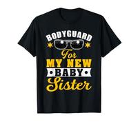 Anuncio de embarazo Bodyguard For My New Baby Sister Camiseta