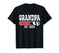 Anuncio de embarazo Dad To Be Soon to be Grandpa est 2026 Camiseta