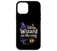 Anuncio de Embarazo de Halloween Little Wizard On The Way Carcasa para iPhone 12 Mini