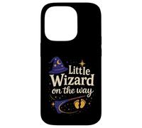 Anuncio de Embarazo de Halloween Little Wizard On The Way Carcasa para iPhone 14 Pro