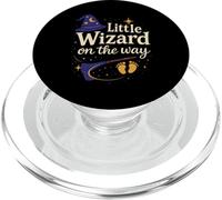 Anuncio de Embarazo de Halloween Little Wizard On The Way PopSockets PopGrip para MagSafe