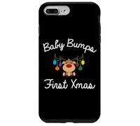 Anuncio de Embarazo del bebé Primer recién Nacido Navidad Carcasa para iPhone 7 Plus/8 Plus