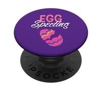 Anuncio de Embarazo Divertido para Ver Huevos Que mamá será revelada PopSockets PopGrip Adhesivo
