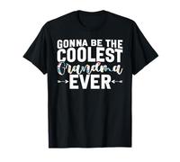 Anuncio de Embarazo Gonna Be The Coolest Grandma Ever Camiseta