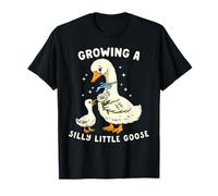 Anuncio de Embarazo Goose Growing Silly Little Funny Mama Camiseta