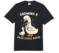 Anuncio de Embarazo Goose Growing Silly Little Funny Mama Comfort Colors Adult Heavyweight T-Shirt