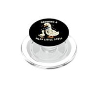 Anuncio de Embarazo Goose Growing Silly Little Funny Mama PopSockets PopGrip para MagSafe