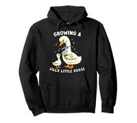 Anuncio de Embarazo Goose Growing Silly Little Funny Mama Sudadera con Capucha