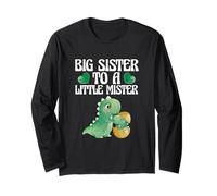 Anuncio De Embarazo Lindo Big Sister To A Little Mister Manga Larga