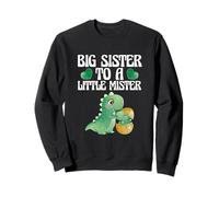 Anuncio De Embarazo Lindo Big Sister To A Little Mister Sudadera