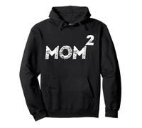 Anuncio de Embarazo Mom Squared Mom 2 Second Baby Sudadera con Capucha