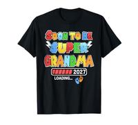 Anuncio de Embarazo para la Nueva mamá Que Pronto será Abuela 2027 Camiseta