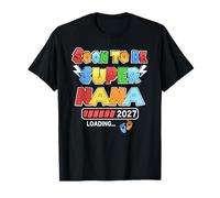 Anuncio de Embarazo para la Nueva mamá Que Pronto será Nana 2027 Camiseta