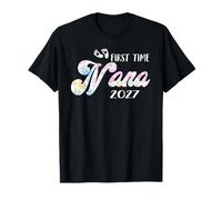 Anuncio de la Primera Vez Que Nana Baby Pronto será mamá 2027 Camiseta