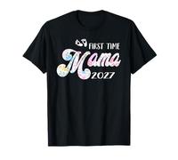 Anuncio de mamá bebé por Primera Vez Que Pronto será mamá 2027 Camiseta