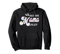 Anuncio de mamá bebé por Primera Vez Que Pronto será mamá 2027 Sudadera con Capucha