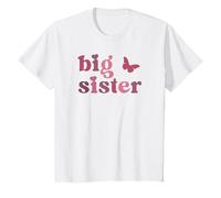 Anuncio de Nueva Hermana Mayor Nuevo bebé Ascendido a Hermana Mayor Camiseta