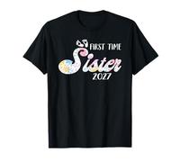 Anuncio de Primera Vez Hermana bebé Pronto será mamá 2027 Camiseta