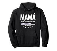 Anuncio De Segundo Embarazo Familia - Mamá De Nuevo 2026 Sudadera con Capucha