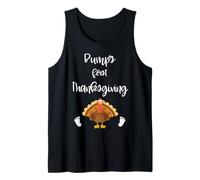 Anuncio del Primer Día de Acción de Gracias sobre el Camiseta sin Mangas