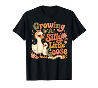 Anuncio Divertido de Embarazo Growing A Silly Little Goose Camiseta