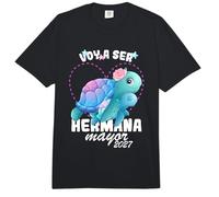 Anuncio Embarazo Voy A Ser Hermana Mayor 2027 Comfort Colors Adult Heavyweight T-Shirt