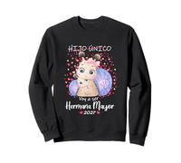 Anuncio Embarazo Voy A Ser Hermana Mayor 2027 Sudadera