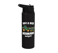 Anuncio Embarazo Voy A Ser Hermano Mayor 2027 Stainless Steel Insulated Water Bottle