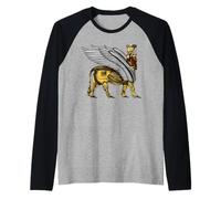 Anunnaki Dioses Extraterrestres Antigua Mitología Sumeria Camiseta Manga Raglan