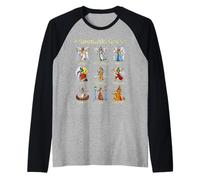 Anunnaki Dioses Extraterrestres Antigua Mitología Sumeria Camiseta Manga Raglan