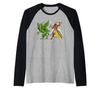 Anunnaki Dioses Extraterrestres Antigua Sumeria civilización Camiseta Manga Raglan