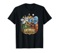 Anunnaki Gods Mitología Deidades Elementales Amor Espiritual Camiseta