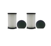 ANUTRDE Compatible con MooSoo D600 D601 Cecotec Conga Thunderbrush 520 550 560 Ariete Handy Force 2761 2759 RBT Piezas de aspiradora Filtro HEPA(2 pcs)