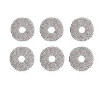 ANUTRDE Compatible con Xiaomi Mijia Omni 1S B101CN B116 C102CN X10+X20+X20 Plus X20 MAX S10+S10 Plus S20 Plus Robot Aspirador Pieza de paño de mopa(6 pcs)